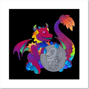 Gay Pride Pocket Dragon Posters and Art